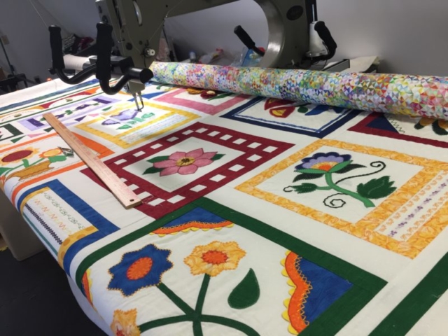 English Free Motion Quilting